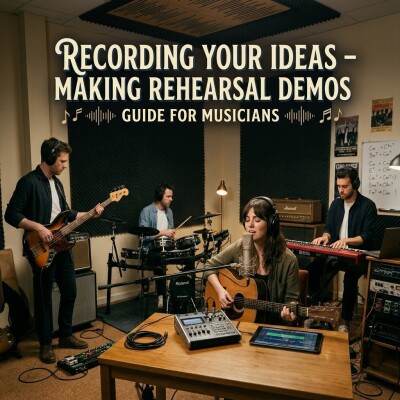 Recording Ideas And Making Rehearsal Demos